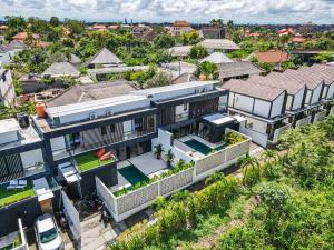 una vista aerea di una casa di Joy Villa by Hombali a Canggu