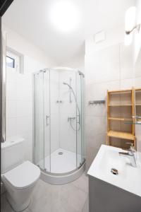 Koupelna v ubytování MEDUSA apartamenty i bungalowy