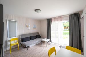 Posezení v ubytování MEDUSA apartamenty i bungalowy