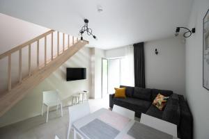 Posezení v ubytování MEDUSA apartamenty i bungalowy