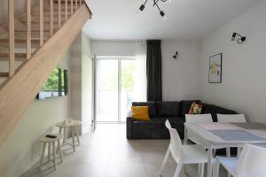 Posezení v ubytování MEDUSA apartamenty i bungalowy
