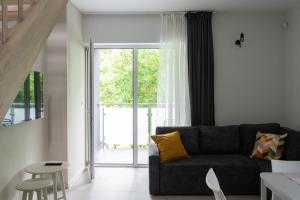 Posezení v ubytování MEDUSA apartamenty i bungalowy
