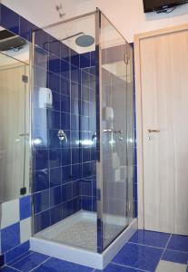 Koupelna v ubytování Hotel Torvaianica