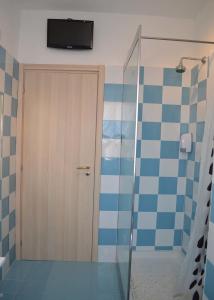 Koupelna v ubytování Hotel Torvaianica