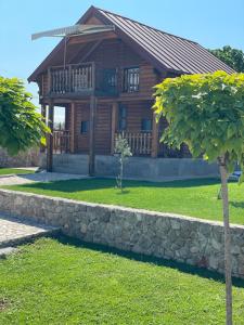 Zahrada ubytování Cosy Cottage with Private Pool - Andrej