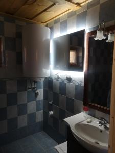 Koupelna v ubytování Bagolyvár vendégház