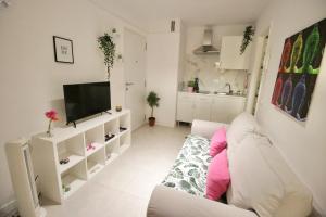 TV a/nebo společenská místnost v ubytování Sweet Home Apartaments