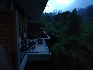 Balkón nebo terasa v ubytování Ayubo Ella - Bed & Breakfast