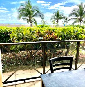 Balkón nebo terasa v ubytování BEACHFRONT Condo Bahia Encantada L1 Jaco Beach