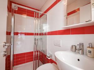 Koupelna v ubytování Apartments Villa Slavica