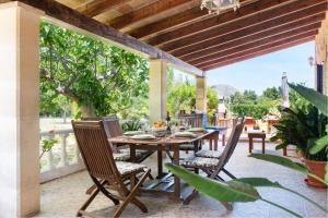 Zahrada ubytování Villa Lucas