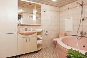Koupelna v ubytování Mini-Hotel Kyivskyі + 26 fotografií