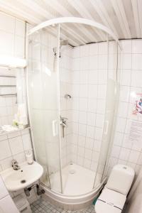 Koupelna v ubytování Mini-Hotel Kyivskyі