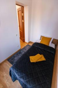 Postel nebo postele na pokoji v ubytování Priedes māja
