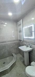 Koupelna v ubytování Guest House Tamta