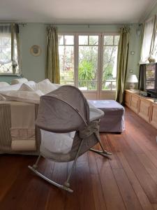 A bed or beds in a room at Relais San Sebastiano