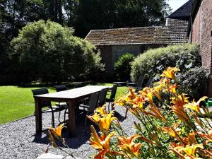 Zahrada ubytování La Ferme du Couchant