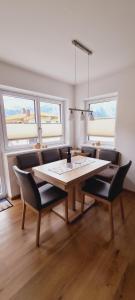 A seating area at Apart Alpenflair