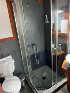 Koupelna v ubytování Cabañas El Galo