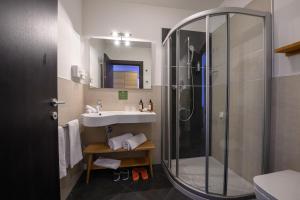 Koupelna v ubytování Active & Family Hotel Gioiosa