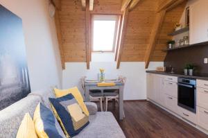 Kuchyň nebo kuchyňský kout v ubytování Apartman Apollon Resort Lednice + 1 fotografie