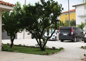 TolloにあるB&B Bonaventura and Bonaventura Foodの木の横の駐車場
