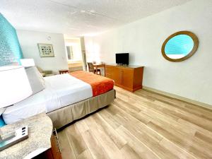 Letto o letti in una camera di Inn at Atlantic City Hotel & Banquet