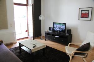 Μια τηλεόραση ή/και κέντρο ψυχαγωγίας στο Apartment Dresden City Centre