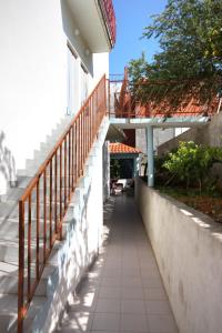 Balkón nebo terasa v ubytování Apartment Sali 890b