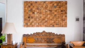 Un lugar para sentarse en Jeru Homestay
