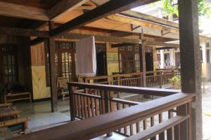 Restaurace v ubytování Gili Beach Wind