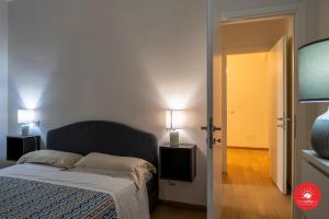 Posteľ alebo postele v izbe v ubytovaní Casa di Francy