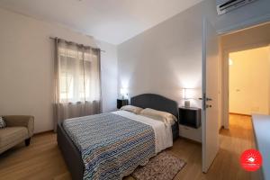 Posteľ alebo postele v izbe v ubytovaní Casa di Francy
