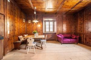 Posezení v ubytování Unterlanpacher Historic Refugium