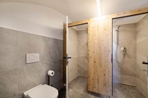 Koupelna v ubytování Unterlanpacher Historic Refugium