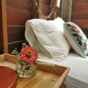 Letto o letti in una camera di THE RIVER RUNS CHIANG KLANG