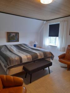 TV a/nebo společenská místnost v ubytování KLAUSIEVEJ B&B
