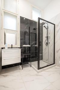 A bathroom at Prime Star Fashion street modern luxury apartments