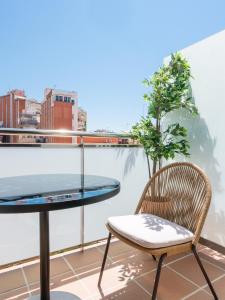 Balkón alebo terasa v ubytovaní limehome Barcelona Carrer de Besalú 82