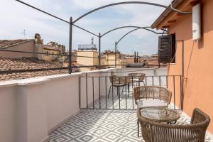 Balkón nebo terasa v ubytování Numa Rome Portico