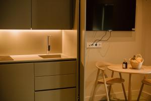 Cuisine ou kitchenette dans l'établissement Casa del Cardenal