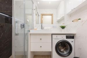 Kúpeľňa v ubytovaní Warszawa Szlachecka Apartment by Noclegi Renters