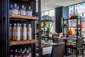 Hotel Mercure Wien Westbahnhof italokat is kínál