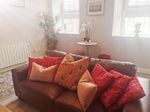 Ein Sitzbereich in der Unterkunft 360 Town Stay Apartments & Studios