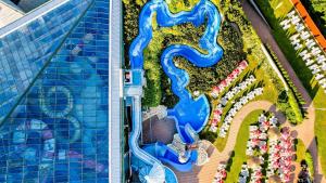 Bazén v ubytování Aquapalace Hotel Prague nebo v jeho okolí