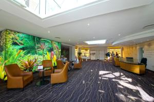 Posezení v ubytování Das Schokoladenhotel + 37 fotografií