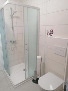 Koupelna v ubytování APARTMAJI VALTER + 10 fotografií