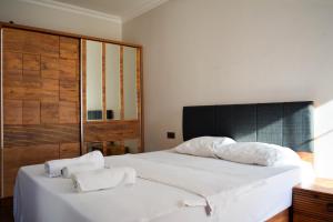 Postel nebo postele na pokoji v ubytování Kemer Babel Residence