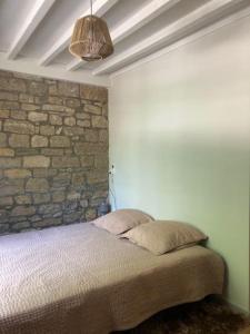 Posteľ alebo postele v izbe v ubytovaní Salins-les Bains : A l'ombre de La Tour Carrée