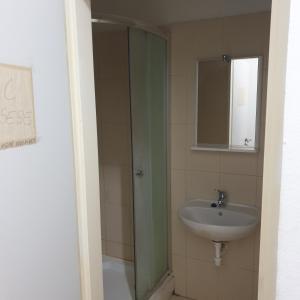 Koupelna v ubytování Stanza Privata Farska 42 Nitra Centro